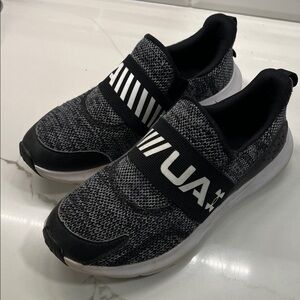Under Armour Black Slip-On Shoes